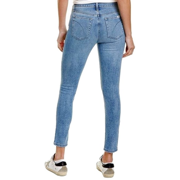 JOE'S Hi Rise Skinny Jeans Light Wash Denim Dungarees - Picture 3 of 12